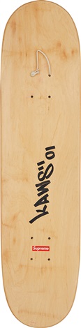 1-2 KAWS x Supreme Skateboard Black, Red,2001 3-4 KAWS x